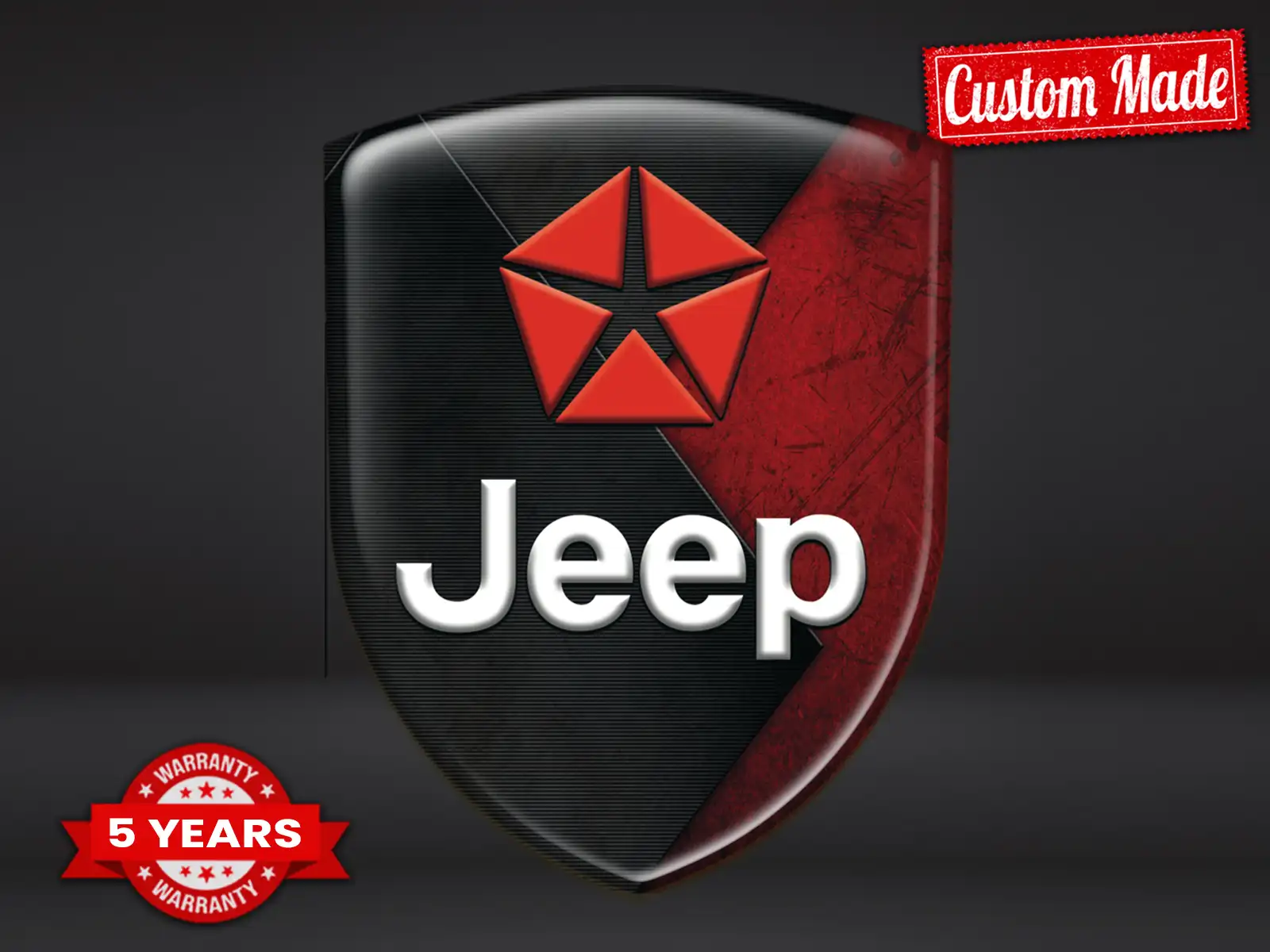 Jeep Decalcomanie Auto Max Durevoli Chic Pro Prestazioni